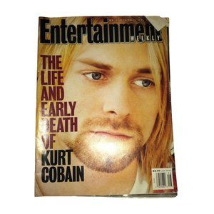 Entertainment Weekly Vintage Magazine April 1994 The Life & Early Death of Kurt